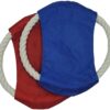 SUPAWDUPAW 2pack Dog Rope Flying Disk Frisbee